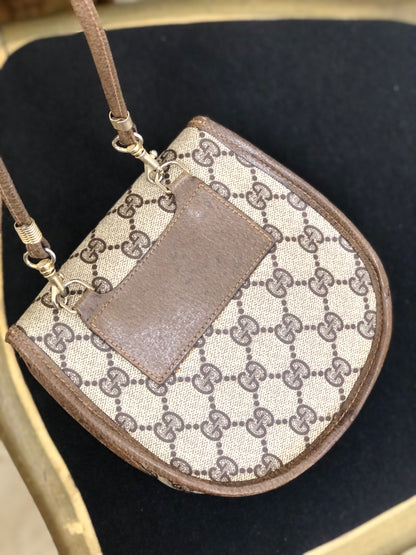 GUCCI GGplus Tassel Minibag Shoulderbag Brown Old peeyt4