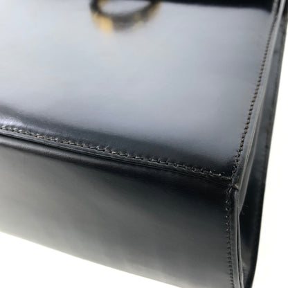 Salvatore Ferragamo Gancini 2way Crossbody Shoulderbag Handbag Black Vintage Old tz8wtc