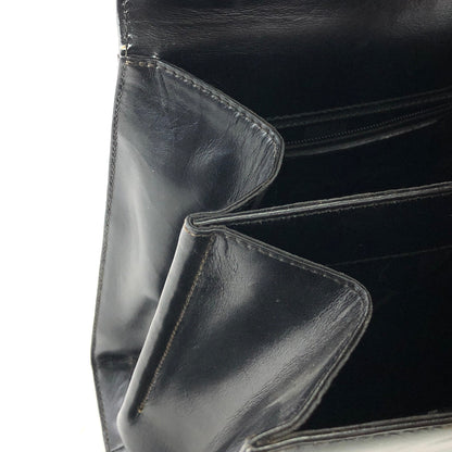 Salvatore Ferragamo Gancini 2way Crossbody Shoulderbag Handbag Black Vintage Old tz8wtc