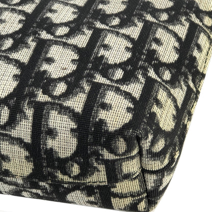 Christian Dior Trotter Oblique Jaguard Pouch Navy Vintage Old k6r43h