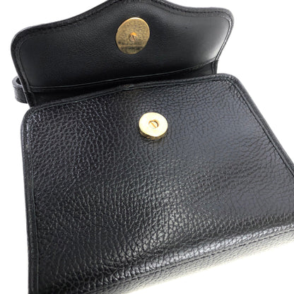 Christian Dior 標誌小號迷你手提包 黑色 dy67dv