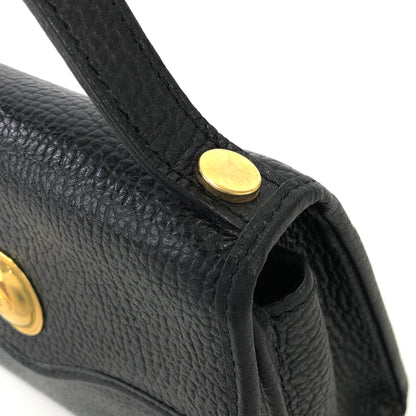 Christian Dior 標誌小號迷你手提包 黑色 dy67dv