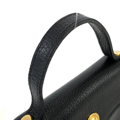 Christian Dior 標誌小號迷你手提包 黑色 dy67dv