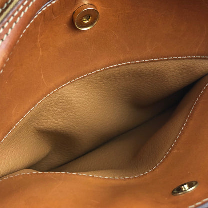 CELINE Macadam Crossbody Shoulder bag Brown Vintage Old CELINE hn4kps