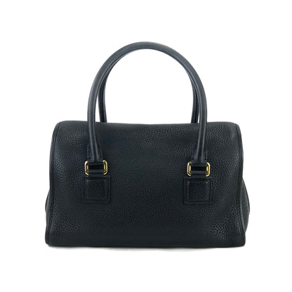 LOEWE Alamo Anagram Turn lock Handbag Shoulderbag Black Vintage Old 8x57zd