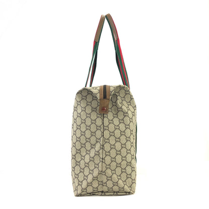 GUCCI GG plus Sherryline Big Tote bag Travel bag Beige Vintage Old Gucci 6ksz2a