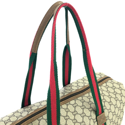 GUCCI GG plus Sherryline Big Tote bag Travel bag Beige Vintage Old Gucci 6ksz2a