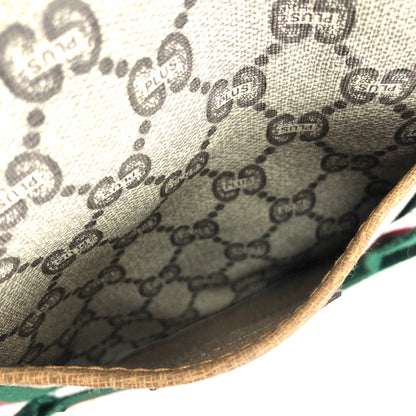 GUCCI GG plus Sherryline Big Tote bag Travel bag Beige Vintage Old Gucci 6ksz2a