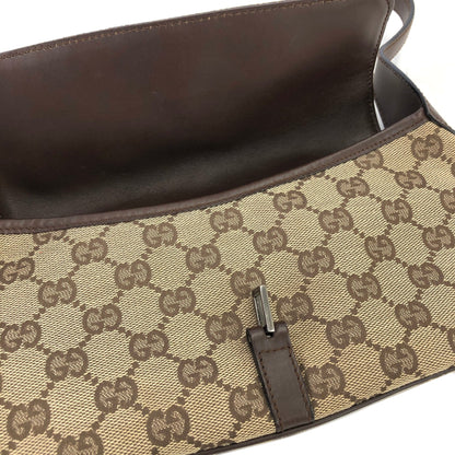 GUCCI Jackie GG canvas Handbag Hobobag Beige Vintage Old Gucci wnaaty