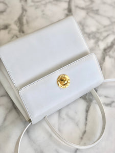 CELINE Starball Handbag Shoulderbag White Old Celine Vintage h3thd8