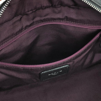 LOEWE Amazona 28 Anagram Pattern Jacquard Bostonbag Handbag Black Vintage dvu3yt