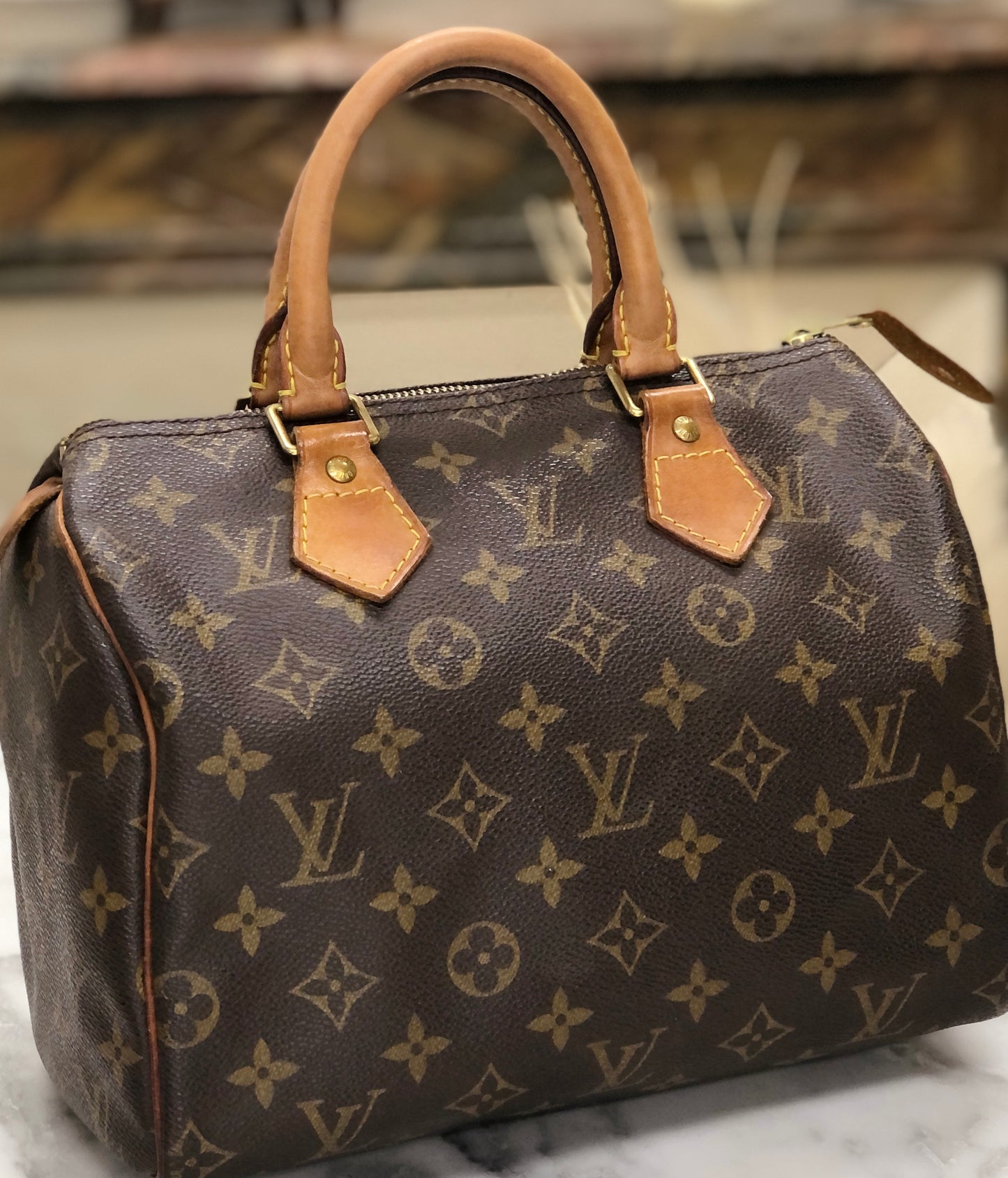 Louis Vuitton Speedy Mini PVC Exterior Bags & Handbags for Women for sale