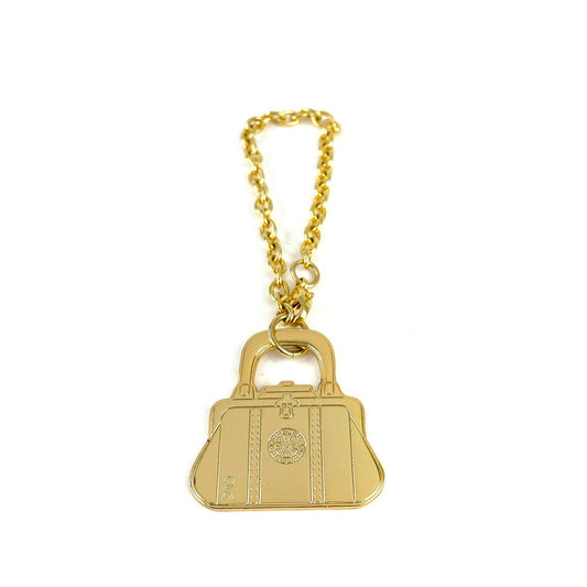 Roberta di Camerino Bagonghi Motif Key chain Gold Vintage Old fvhwfz