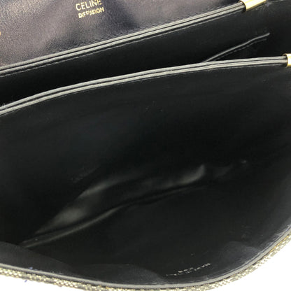CELINE Macadam Triomphe Blason 單肩包 海軍藍 復古老款 celine nabwvx
