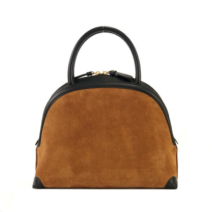 Salvatore Ferragamo Gancini Suede Crossbody Shoulderbag Handbag Brown Vintage Old vbcejj