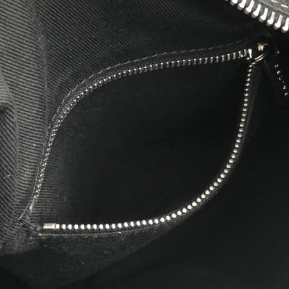 CELINE Macadam Fabric Hobobag Handbag Black Vintage Old CELINE ghyyp7