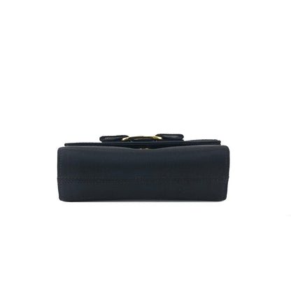 Salvatore Ferragamo Vala 鏈條小號肩背包 黑色 復古 舊款 u86jac