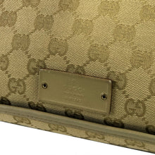 Load image into Gallery viewer, GUCCI GG canvas Logo Crossbody Shoulder bag Beige 91762 Vintage Old 7tbrjf
