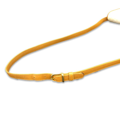 CELINE Macadam Blason Shoulder bag  White Old CELINE Vintage hd78ur