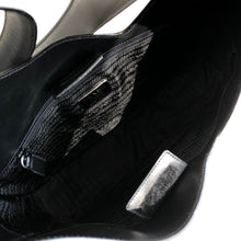 Load image into Gallery viewer, PRADA Leather Asymmetry Shoulder bag Gray Vintage Old axd7ri
