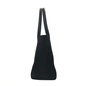Yves Saint Laurent YSL logo Stripe Handbag Black Vintage Old YSL xn8hwi