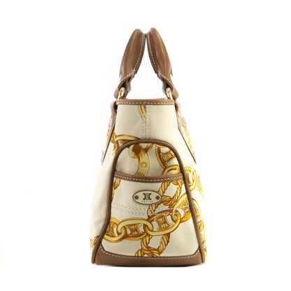 CELINE Boogie bag Chain pattern Handbag Old CELINE Vintage mtjjtn