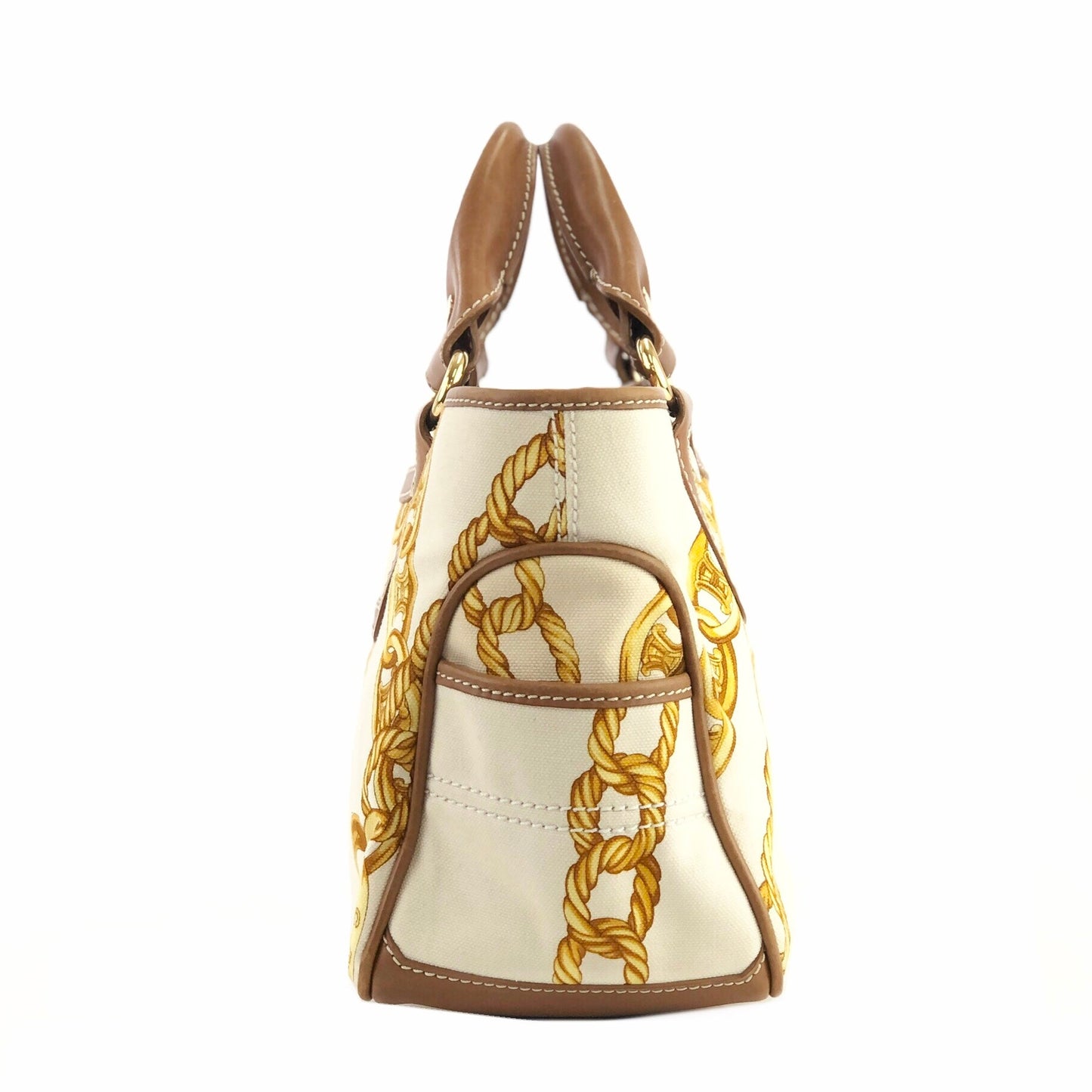 CELINE Boogie bag Chain pattern Handbag Old CELINE Vintage mtjjtn