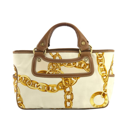CELINE Boogie bag Chain pattern Handbag Old CELINE Vintage mtjjtn