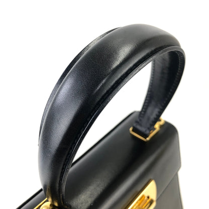 Salvatore Ferragamo Gancini 斜背包 手提包 肩背包 黑色 復古 舊 eyft2n