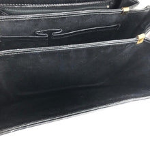 Load image into Gallery viewer, CELINE Blason Triomphe Leather Crossbody Shoulder bag Black Vintage Old celine pniuge
