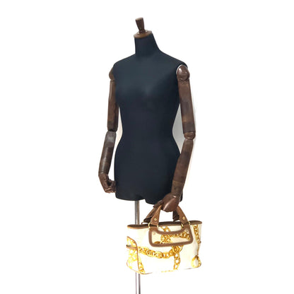 CELINE Boogie bag Chain pattern Handbag Old CELINE Vintage mtjjtn