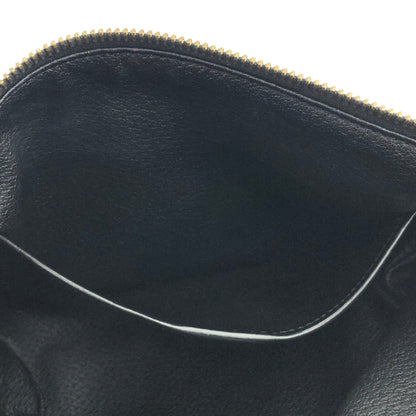 CELINE Macadam 圓形標誌迷你手提包化妝包流浪包黑色復古舊款 celine j6skig