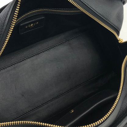 LOEWE Amazona 28 Anagram Bostonbag Handbag Black Vintage frrmrz