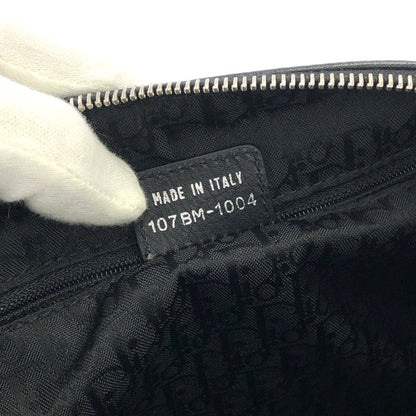 Christian Dior 標誌吊飾手提包波士頓包黑色舊款復古 mmpsgn