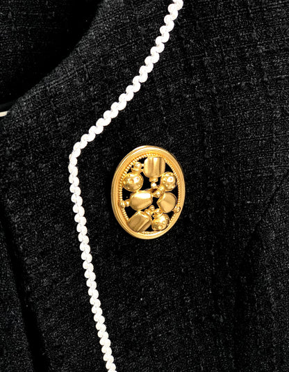 Christian Dior 香水圖案胸針金色配件 7nrpyh