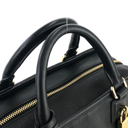 LOEWE Amazona 28 Anagram Bostonbag Handbag Black Vintage frrmrz