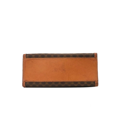 CELINE Macadam Gancini Top handle Handbag Brown Old CELINE Vintage hv5kw7