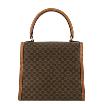 CELINE Macadam Gancini Top handle Handbag Brown Old CELINE Vintage hv5kw7