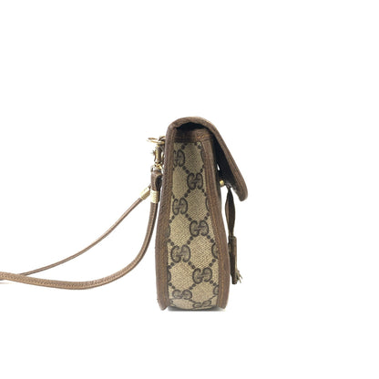 GUCCI GGplus Tassel Minibag Shoulderbag Brown Old peeyt4