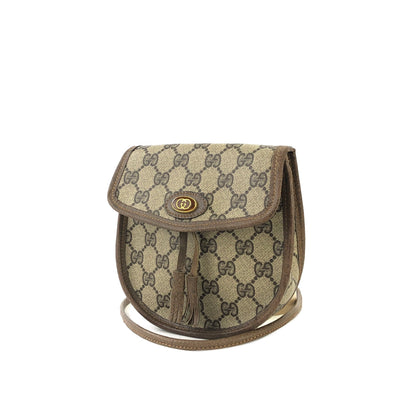GUCCI GGplus Tassel Minibag Shoulderbag Brown Old peeyt4