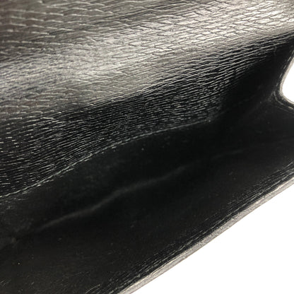 GUCCI Jackie Compact wallet Black Vintage Old Gucci asfvh6