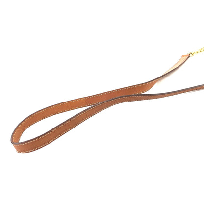 CELINE Macadam Chain Crossbody Mini Shoulderbag Brown Vintage Old Celine sjs8e3