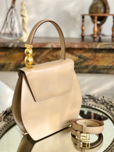 Load image into Gallery viewer, CELINE Starball Handbag Shoulderbag Beige Old Celine Vintage zder42
