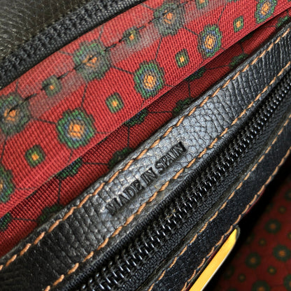 LOEWE Anagram Shoulderbag Black Vintage Old yv6ak2