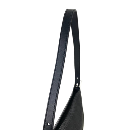 CELINE Macadam 布料 Hobo 手提包 黑色 復古 舊 CELINE 6mfx55