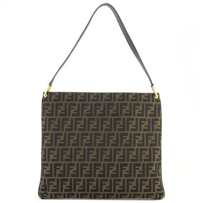 FENDI Zucca Jacquard Totebag Shoulder bag Brown vintage Old kkuhuc