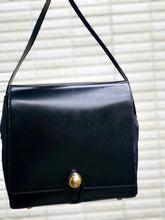 Load image into Gallery viewer, CELINE Starball Flap Crossbody Shoulderbag Black Vintage Old Celine 4i5nyi
