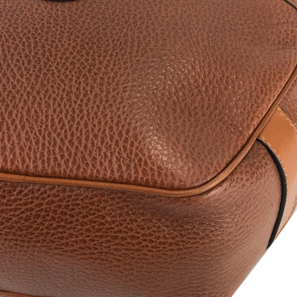 CELINE Gancini Round Shoulderbag Brown Vintage Old CELINE cjdmnu