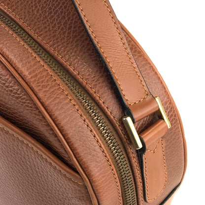 CELINE Gancini Round Shoulderbag Brown Vintage Old CELINE cjdmnu