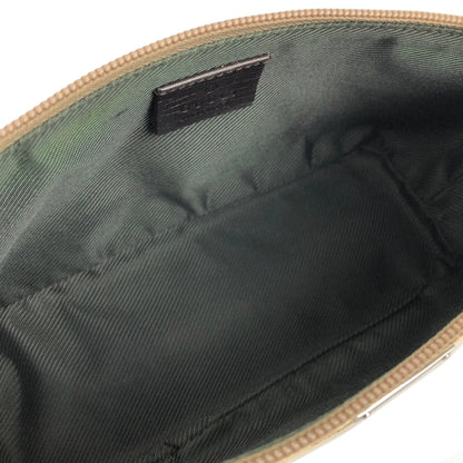 GUCCI Sherry line GG canvas Mini handbag Hobobag Beige Vintage Old Gucci j8bn5k